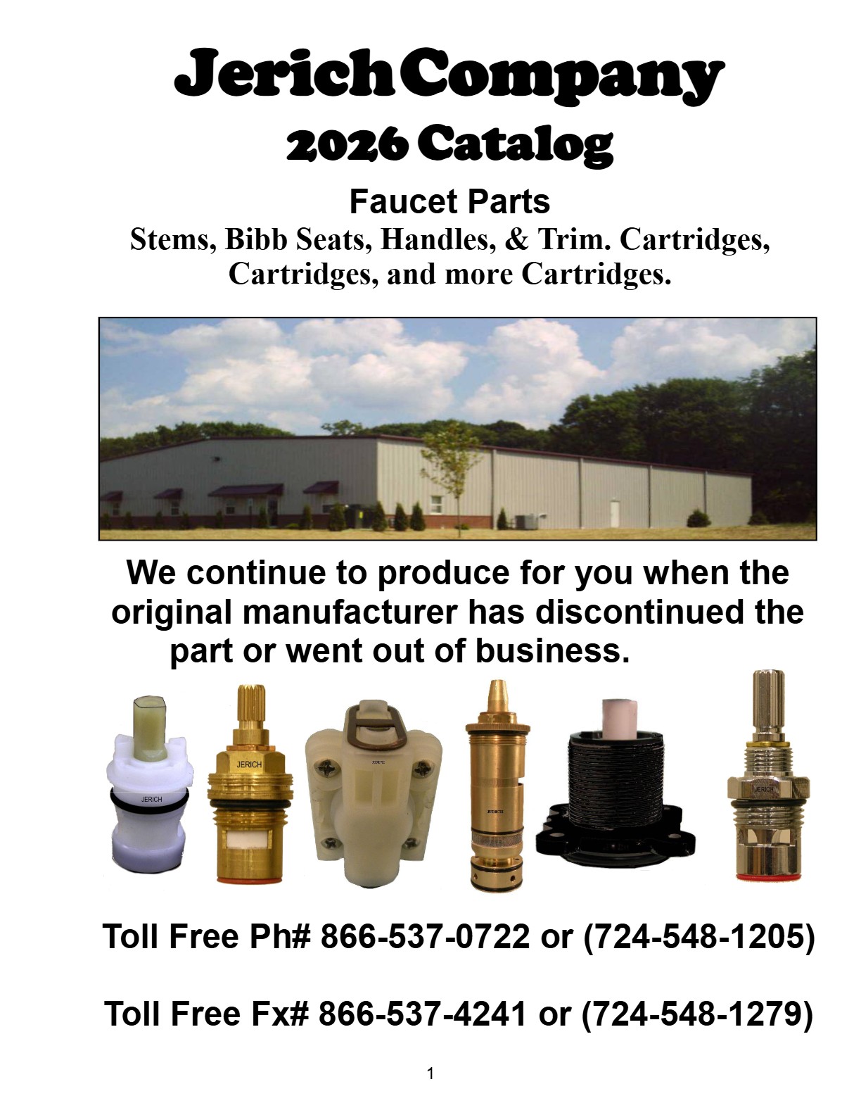 2026 Jerich Company Product Catalog